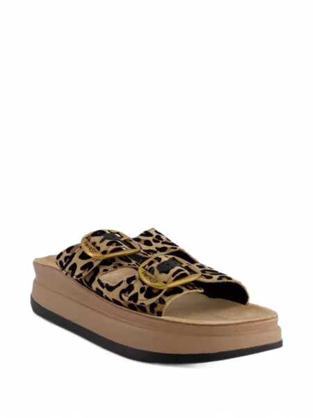 Leopárdmintás szandál Fantasy Sandals nyomtatás