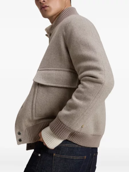 Geacă bomber Woolrich din țesătură twill