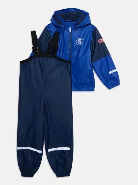 TROLLKIDS Sportski komplet Odda morsko plava / kraljevsko plava / crvena bijela
