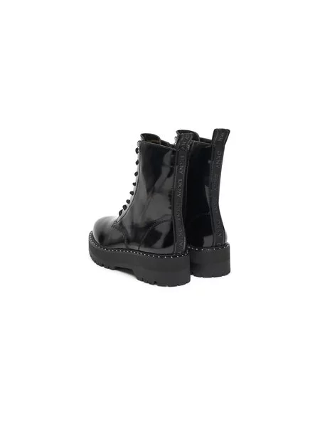 DKNY Auliniai batai Batu Studs-Lace Up juoda