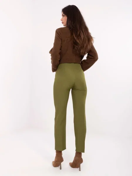 Pantaloni Rue Paris maro