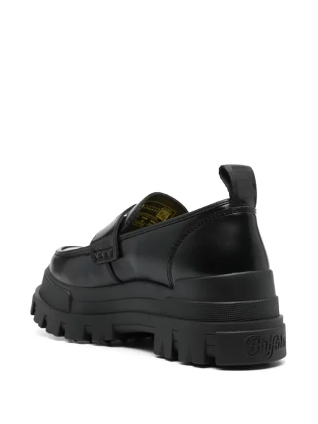 Pantofi loafer Buffalo cu platformă negru