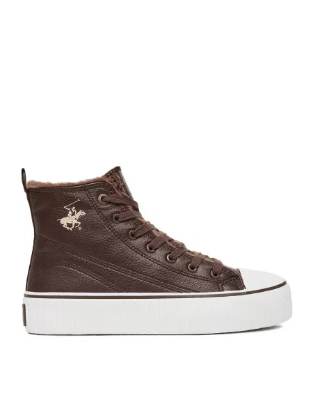 Beverly Hills Polo Club Sneakers καφέ