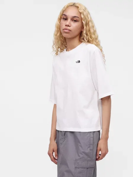 THE NORTH FACE Tričko ESSENTIAL SIMPLE DOME' biela