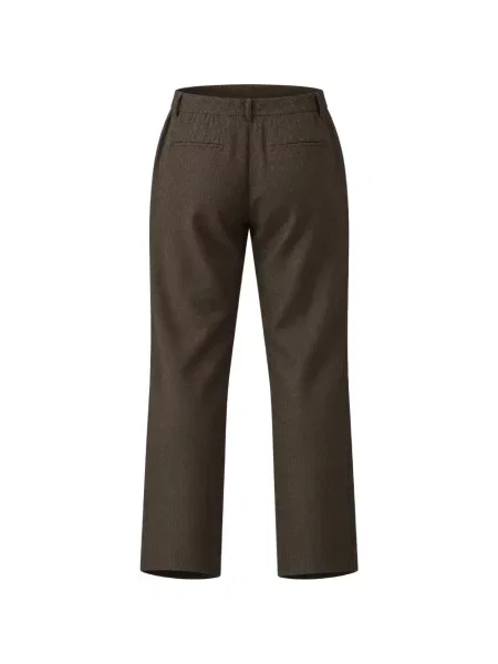 Pantaloni Le Sully Studio maro