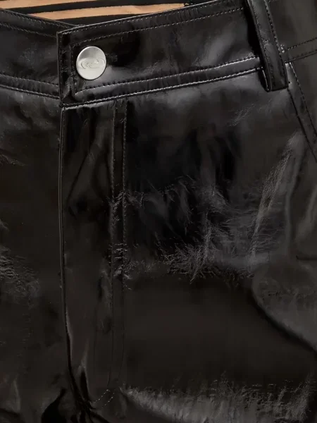 Pantaloni cu picior drept Résumé negru