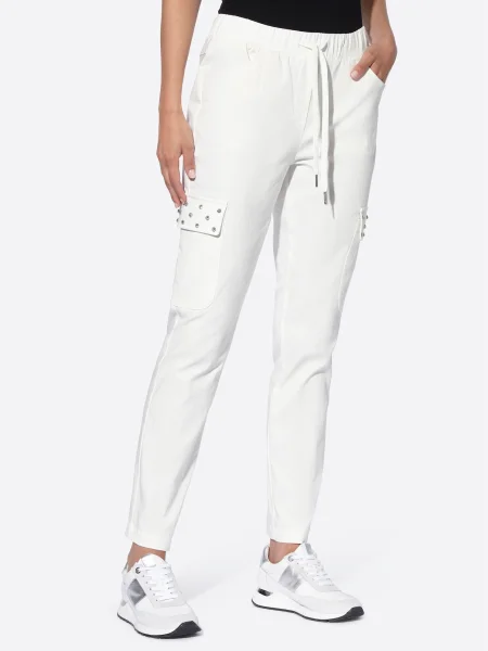 Heine Pantaloni cu ecru