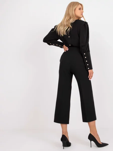 Pantaloni Rue Paris negru
