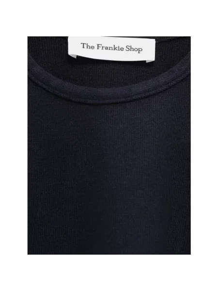 Koszulka The Frankie Shop z krótkim rękawem niebieska