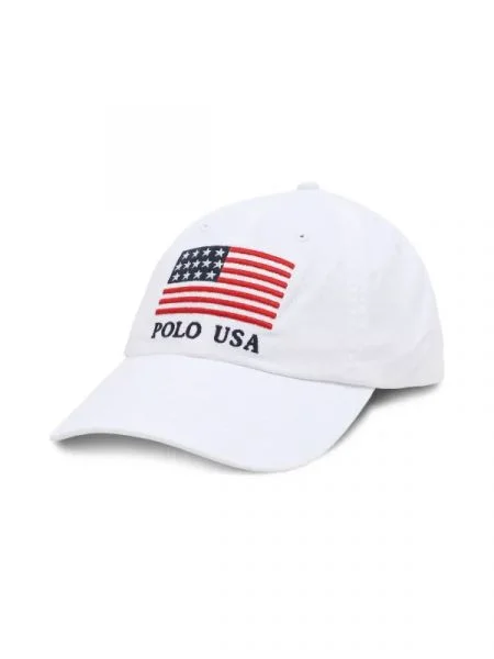 POLO RALPH LAUREN Șapcă baseball alb