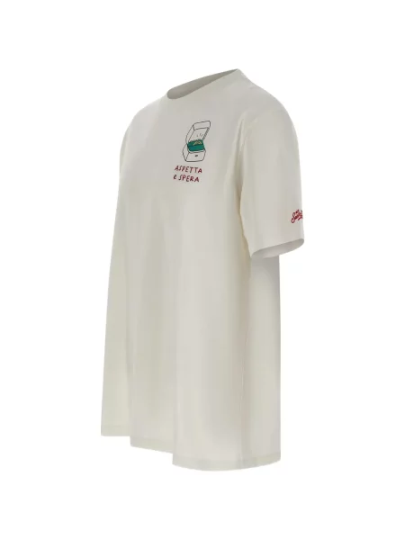 Tricou Mc2 Saint Barth cu broderie alb