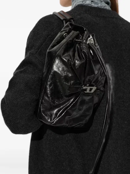 Rucsac Diesel cu autograf negru