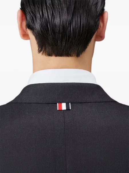 Sacou Thom Browne de lână clasic negru