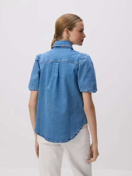 Рубашка Reserved синяя