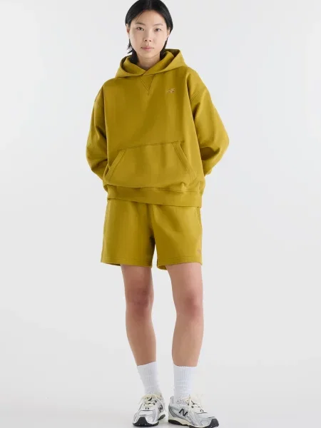 Махрове худі New Balance жовте