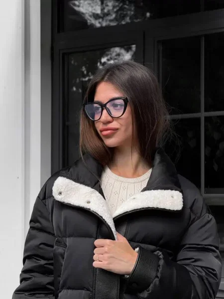 Демісезонна куртка D&V couture чорний