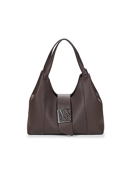 Ročna torba Armani Exchange rjava