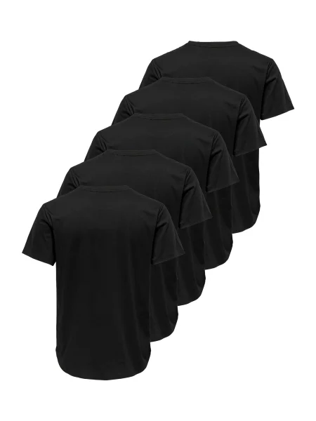 Only & Sons Tricou ONSJeff' negru