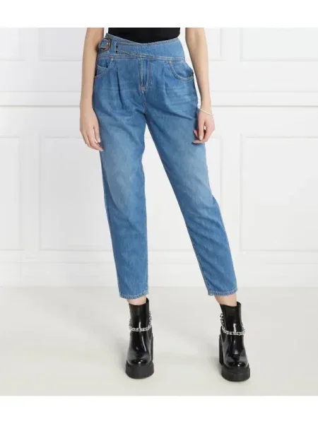 Pinko Blugi trasimeno | Mom Fit albastru