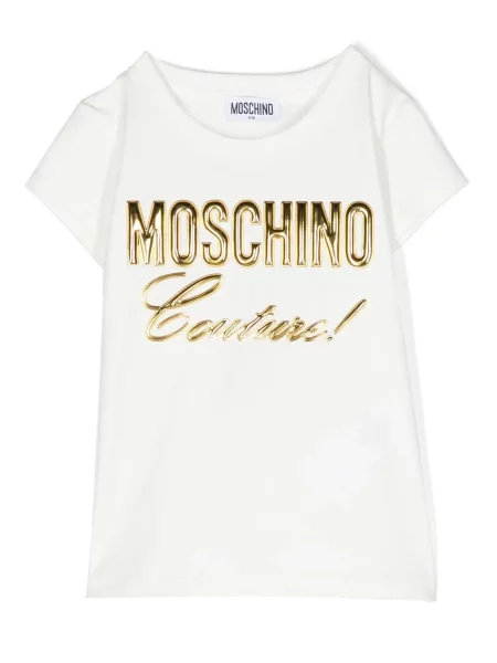 Koszulka dziecięca Moschino biała
