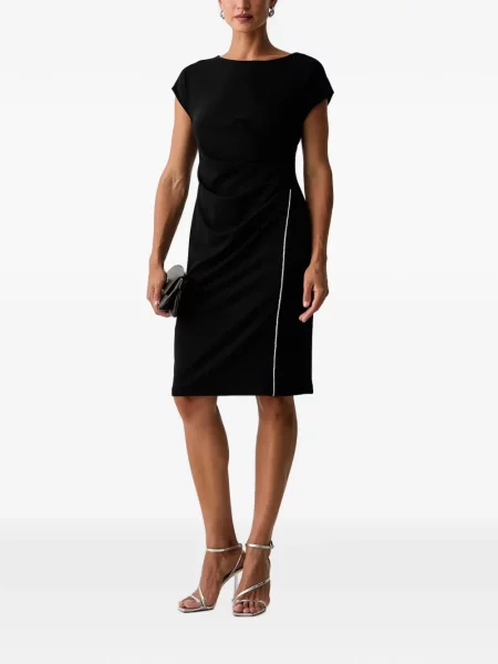 Stras rochie midi Joseph Ribkoff drapată negru
