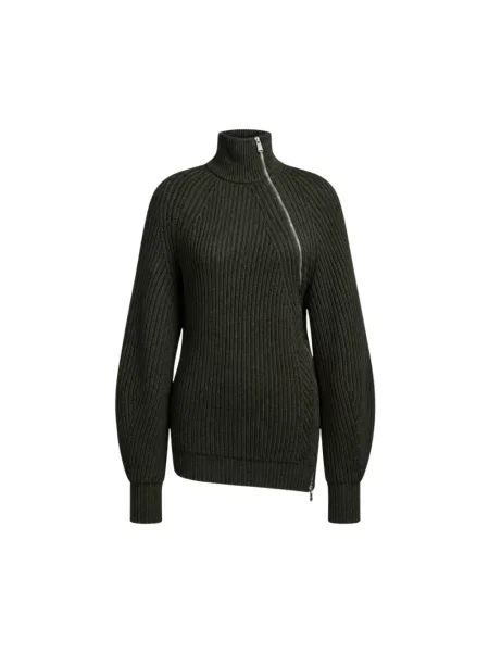 Sweter Dondup wełniany zielony