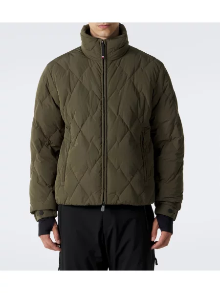 Geacă cu puf Moncler Grenoble verde