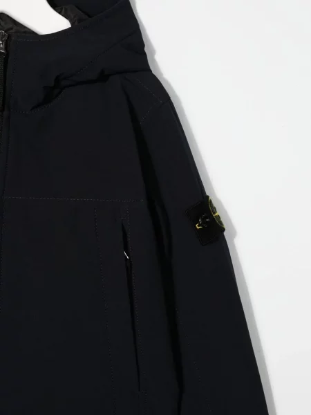 Kurtka dziecięca Stone Island niebieska