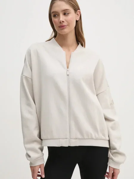 Adidas bluza Essentials gładka beżowy