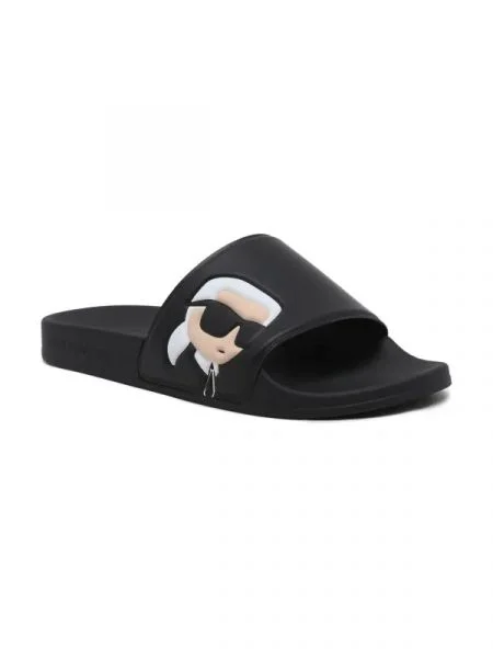 Karl Lagerfeld Papucs KONDO fekete