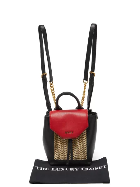 Rucsac Dkny din piele negru
