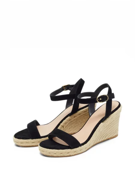 Sandale Stuart Weitzman cu pană negru