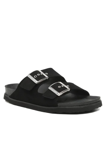 Dámske žabky Genuins Hawaii Velour black čierna