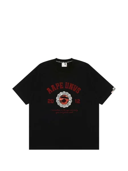 Tricou Aape By A Bathing Ape cu imagine negru