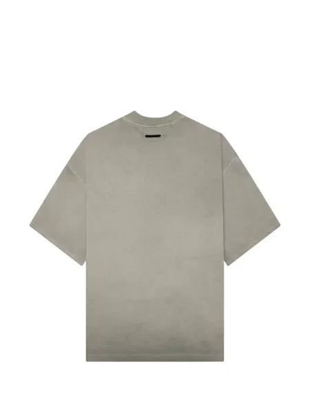 Фитнес зала тениска Fear Of God Essentials с принт сиво