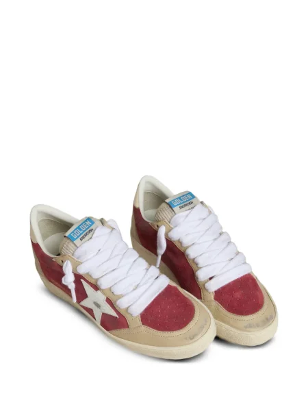 Sneakers Golden Goose Ball Star σουέντ κόκκινο