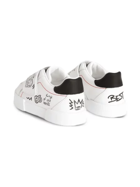 Sneakersy dziecięce Dolce And Gabbana białe