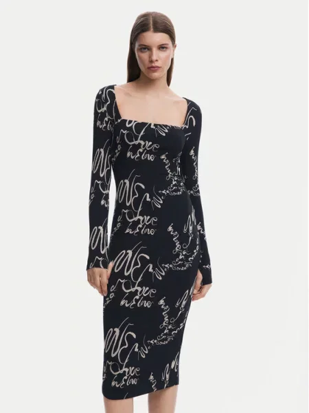 Desigual Повсякденна сукня чорний