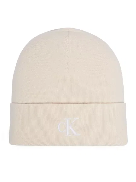 Căciulă Calvin Klein Fine Crem alb