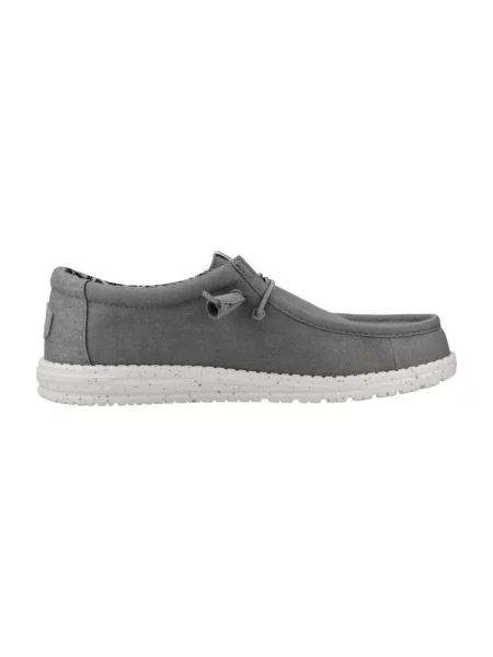 Pantofi Heydude din canvas gri