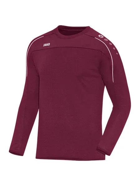 JAKO Športna majica burgund bela