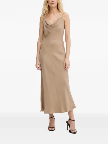 Rochie midi Guess cu bretele