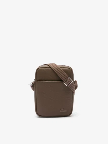 Сумка через плечо Lacoste коричневая