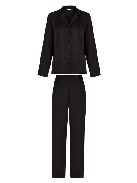 Penti Pizsama Pyjama-Sets' fekete
