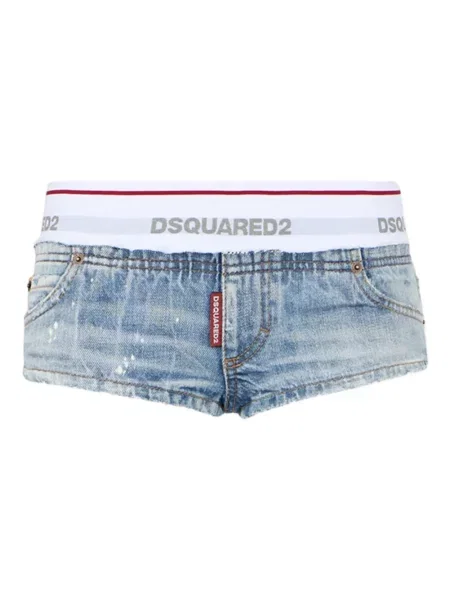 Pantaloni scurți Dsquared2 albastru