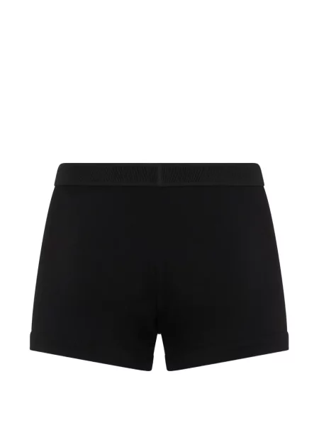 Szorty Tom Ford z logo czarne
