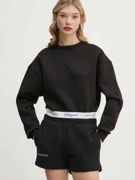 Bluză Tommy Jeans negru