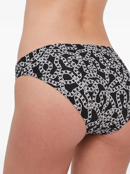 Geantă Michael Michael Kors cu autograf cu model floral cu bretele alb