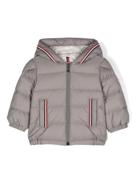 Kurtka dziecięca Moncler Enfant szara