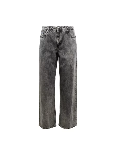 Skinny jeansy skinny Karl Lagerfeld szare